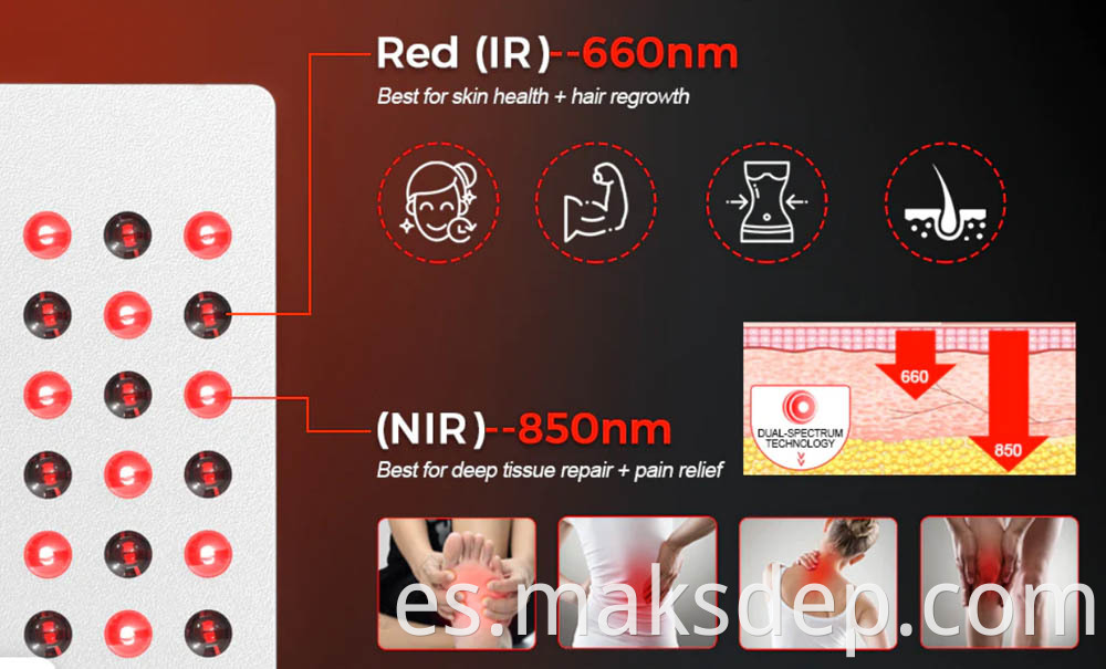 infrared red light therapy device